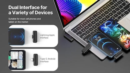 Ulanzi J11 Wireless Lavalier Microphone for USB-C Smartphones