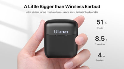 Ulanzi J11 Wireless Lavalier Microphone for USB-C Smartphones