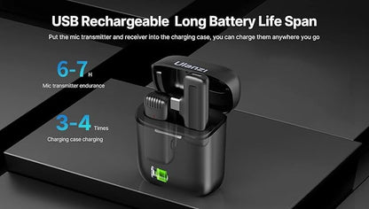 Ulanzi J11 Wireless Lavalier Microphone for USB-C Smartphones