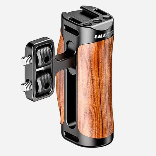Ulanzi R075 Wooden Camera Cage Handle Grip Ã¢â‚¬â€œ Left/Right Compatible