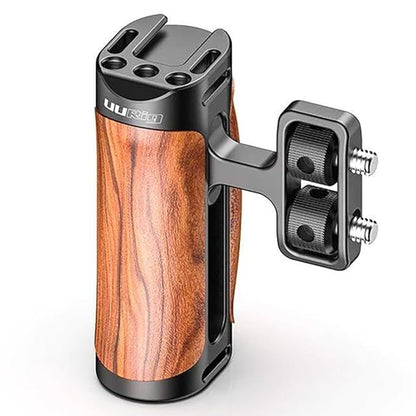 Ulanzi R075 Wooden Camera Cage Handle Grip Ã¢â‚¬â€œ Left/Right Compatible
