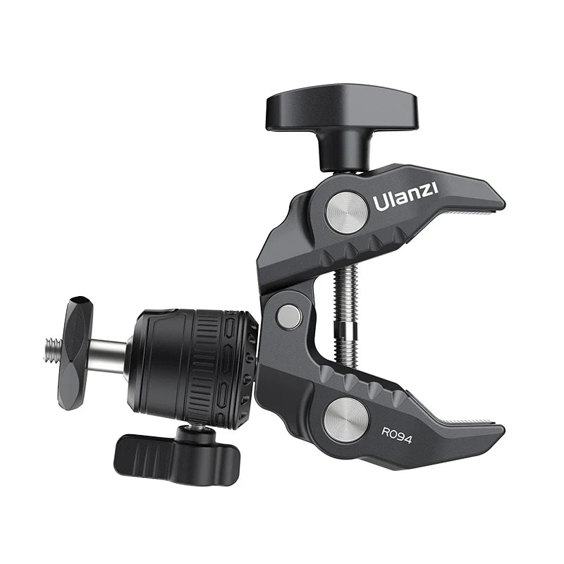 Ulanzi R099 Clamp Mount with 360° Mini Ball Head