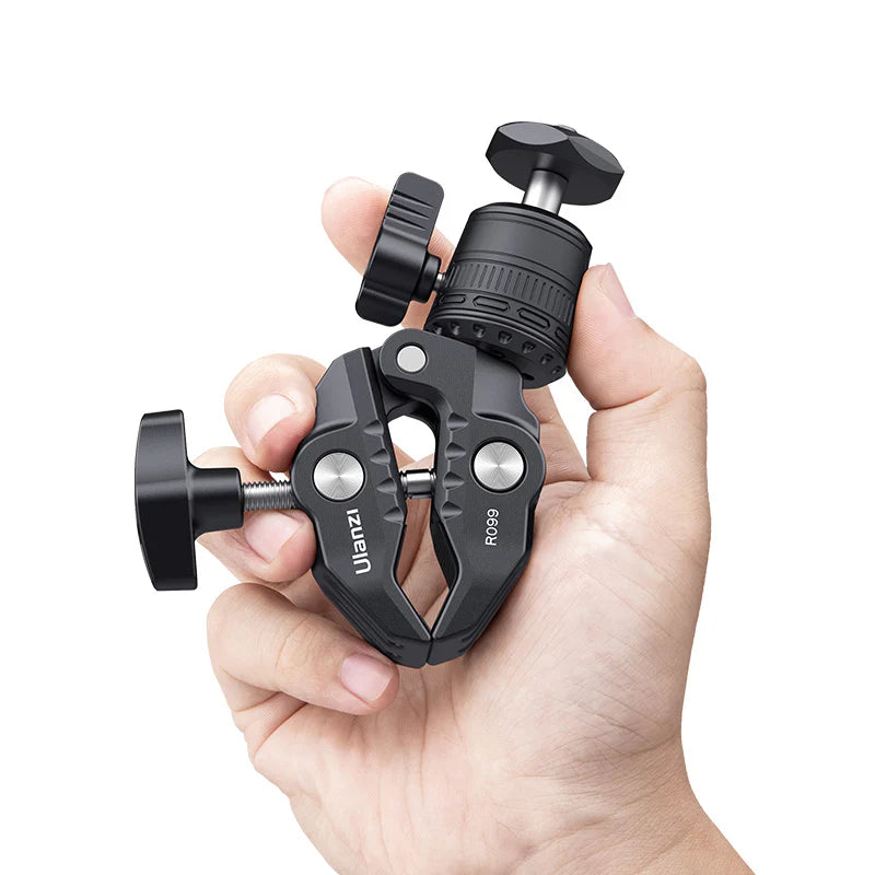 Ulanzi R099 Clamp Mount with 360° Mini Ball Head