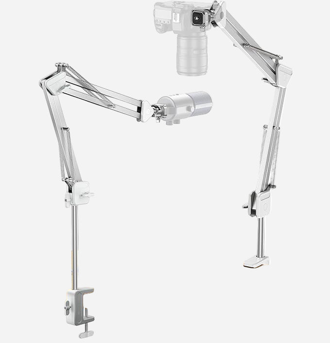 Ulanzi TH04 Overhead Tripod Mount â€“ Flexible Boom Arm with 360Â° Ball Head