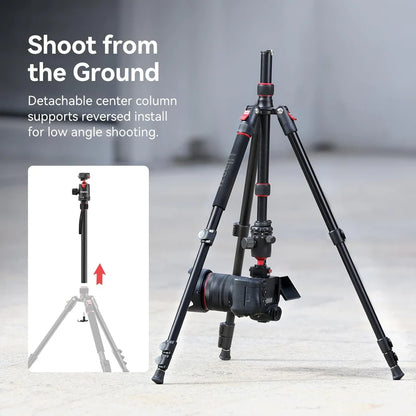 Ulanzi TT31 72.4" Aluminum Tripod & Monopod â€“ 33lb Load, Quick Release