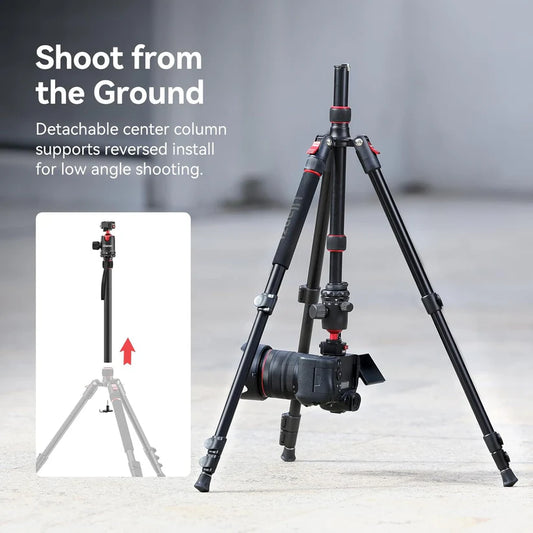 Ulanzi TT31 72.4" Aluminum Tripod & Monopod â€“ 33lb Load, Quick Release