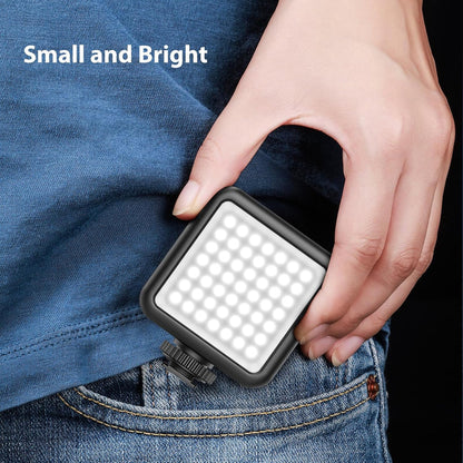 Ulanzi VL49 LED Video Light with 2000mAh Battery & 3 Cold Shoes