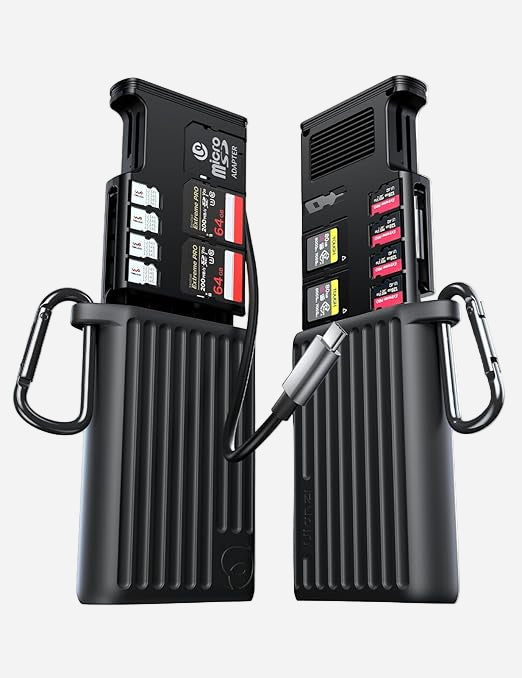 Ulanzi X055 USB 3.2 CFexpress A Card Reader â€“ 2-in-1 SD/Micro SD Holder