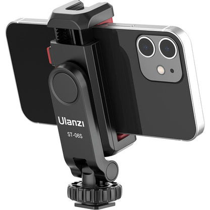 Ulanzi 2575 ST-06S Multi-Function Cold Shoe Smartphone Holder
