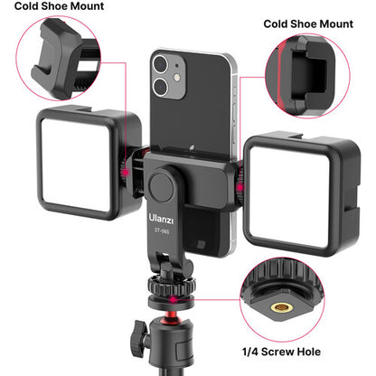 Ulanzi 2575 ST-06S Multi-Function Cold Shoe Smartphone Holder