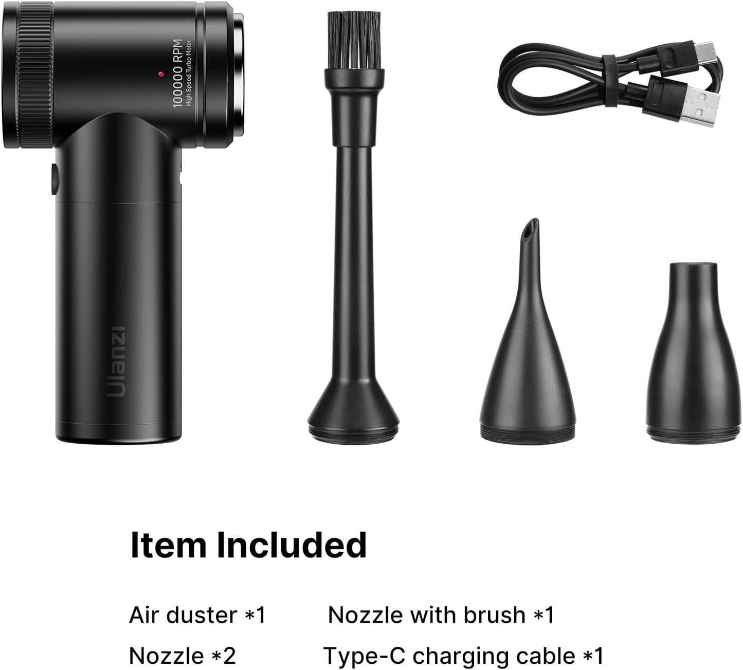 Ulanzi C023 Electric Air Duster & Vacuum Cleaner Kit