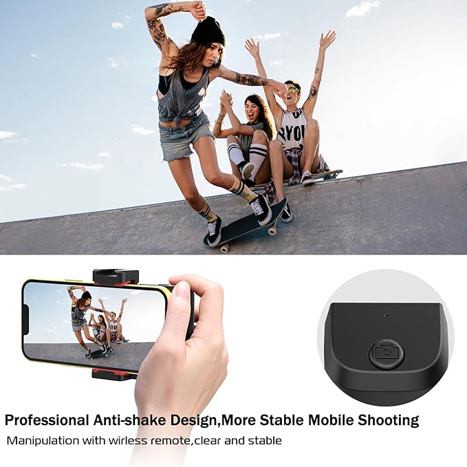 Ulanzi CG02 Smartphone Camera Grip with Bluetooth & Light