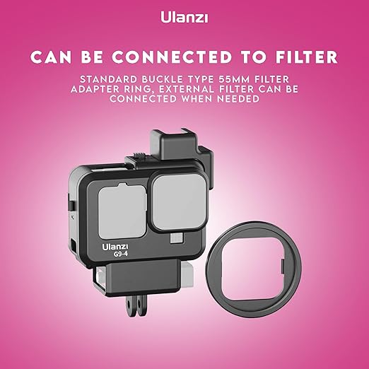 TEKTONIC Ulanzi G9-4 Vlog Case for GoPro Hero 9–12