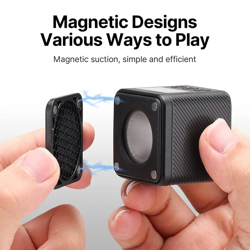 Ulanzi L2 RGB LED Video Light Ã¢â‚¬â€œ Magnetic Pocket Cube Light