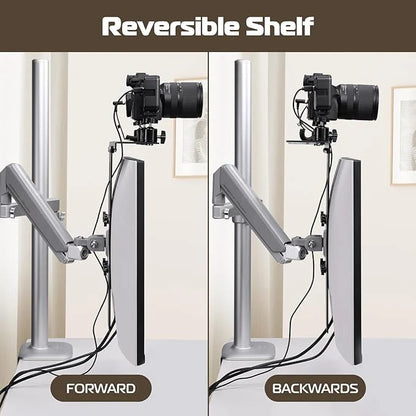 Ulanzi LS16 DSLR Monitor Top Shelf Clamp for VESA Arm & Desk Mounts