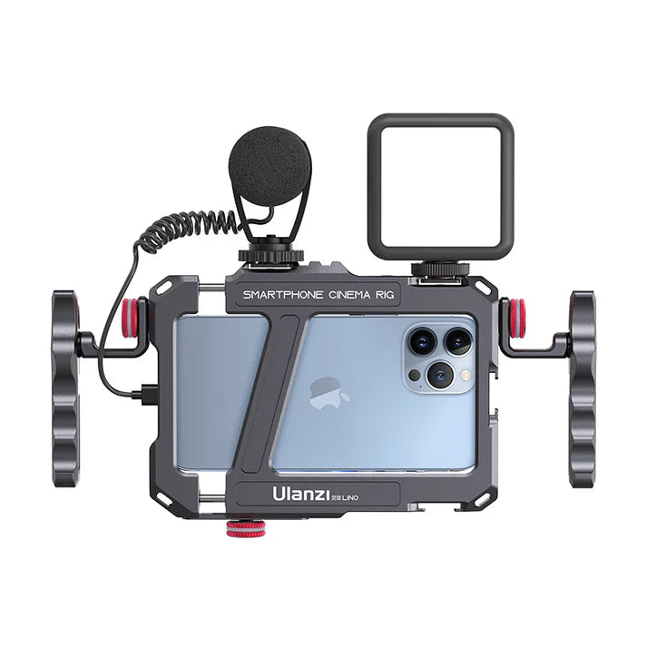 Ulanzi Lino Smartphone Video Rig Ã¢â‚¬â€œ Aluminum Case with Handles