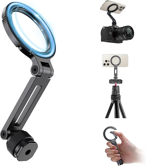 Ulanzi MA07 MagSafe Magnetic Tripod Mount â€“ Aluminum Phone Holder