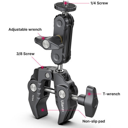Ulanzi R094 Multi-Functional Super Clamp Mount