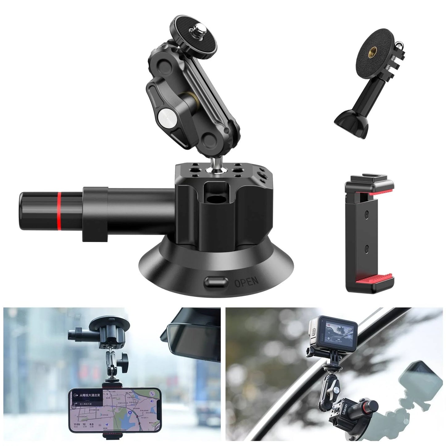 Ulanzi SC-01 3" Strong Suction Cup Mount (3089)