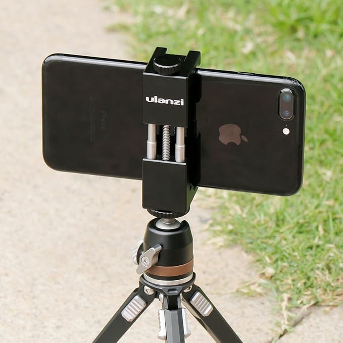 Ulanzi ST-02 Phone Tripod Mount with Cold Shoe
