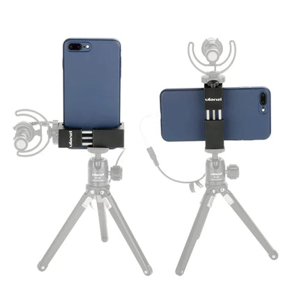 Ulanzi ST-02S Aluminum Phone Tripod Mount with Cold Shoe