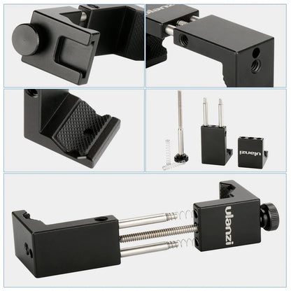 Ulanzi ST-02S Aluminum Phone Tripod Mount with Cold Shoe