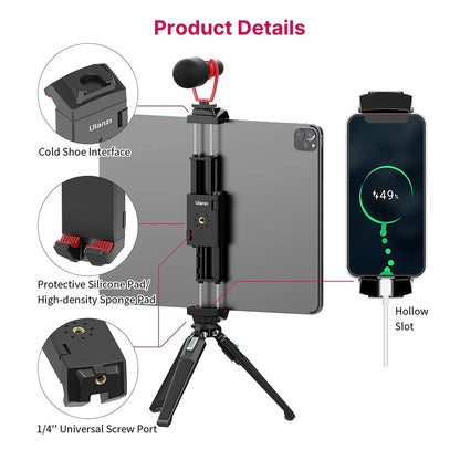 Ulanzi ST-29 Tripod Mount for Smartphone & Tablet