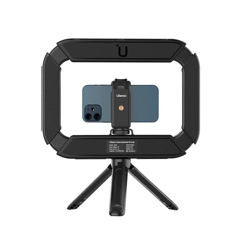 Ulanzi Smartphone Video Rig with Ring Light & Built-in Battery