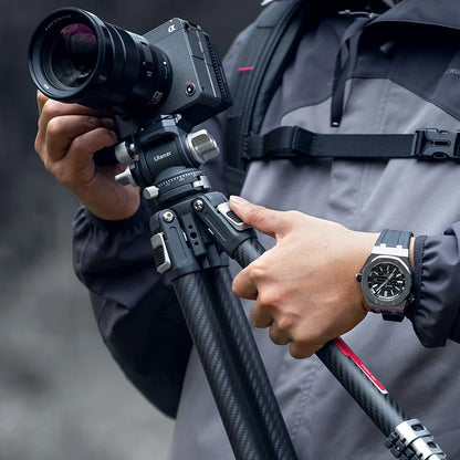 Ulanzi TT09 VideoGo Carbon Fiber Travel Tripod with 360Ã‚Â° Ball Head