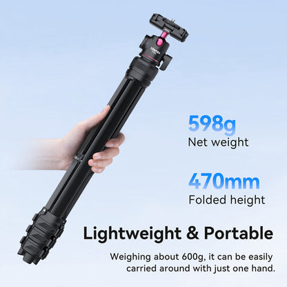 Ulanzi TT51 Portable Tripod Stand with 360Ã‚Â° Ball Head & Phone Holder