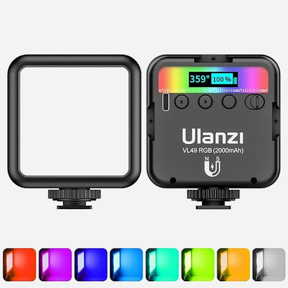 Ulanzi VL-49 Rechargeable Mini RGB LED Light