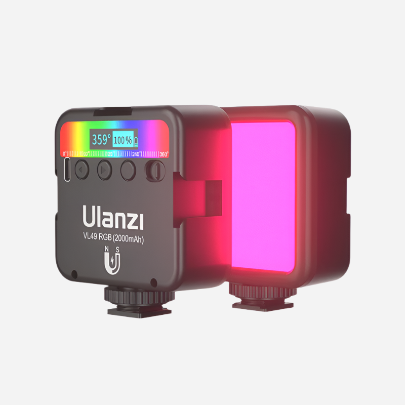 Ulanzi Vl-49 Rechargable Mini Rgb Light 1