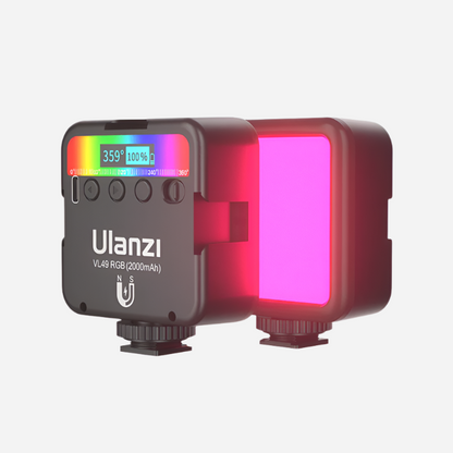 Ulanzi Vl-49 Rechargable Mini Rgb Light 1