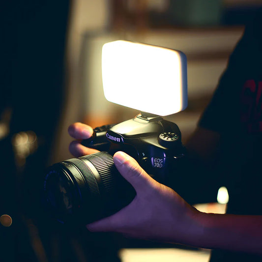 VIJIM VL120 LED Video Light with 3100mAh Battery & 6 Color Filters